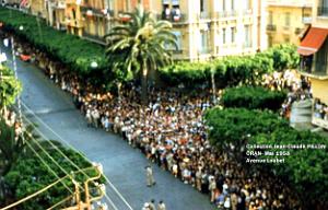 Oran - Avenue Loubet - Mai 1958
